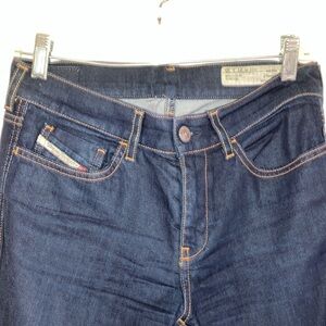 Diesel Industry Dark Wash Bootzee Regular Slim-Bootcut Jeans 27x30